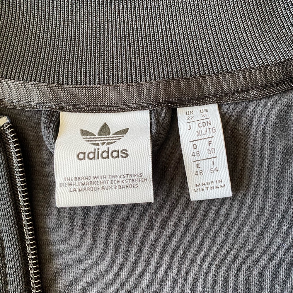 Black adidas jacket new but no tags